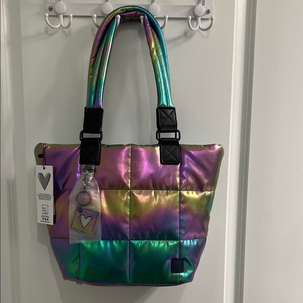 IHKWIP The Checkmate Shoulder Tote